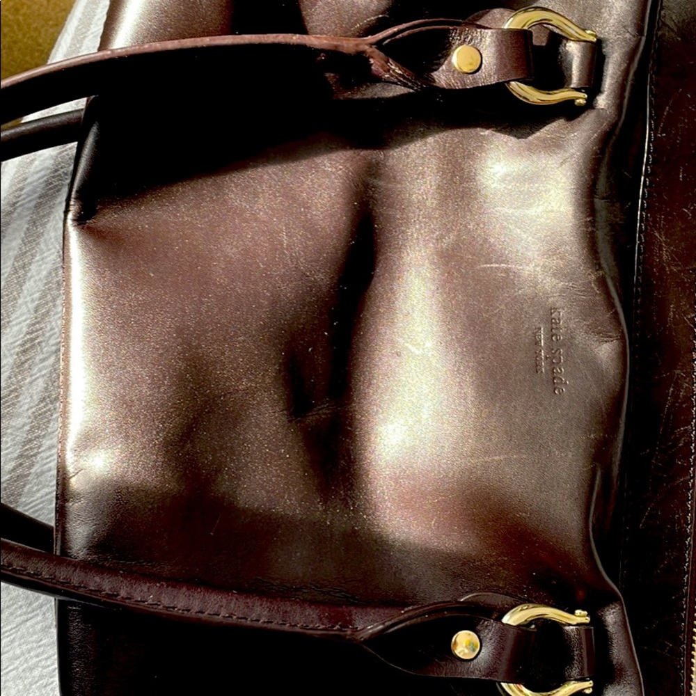 Brown authentic Kate Spade bag